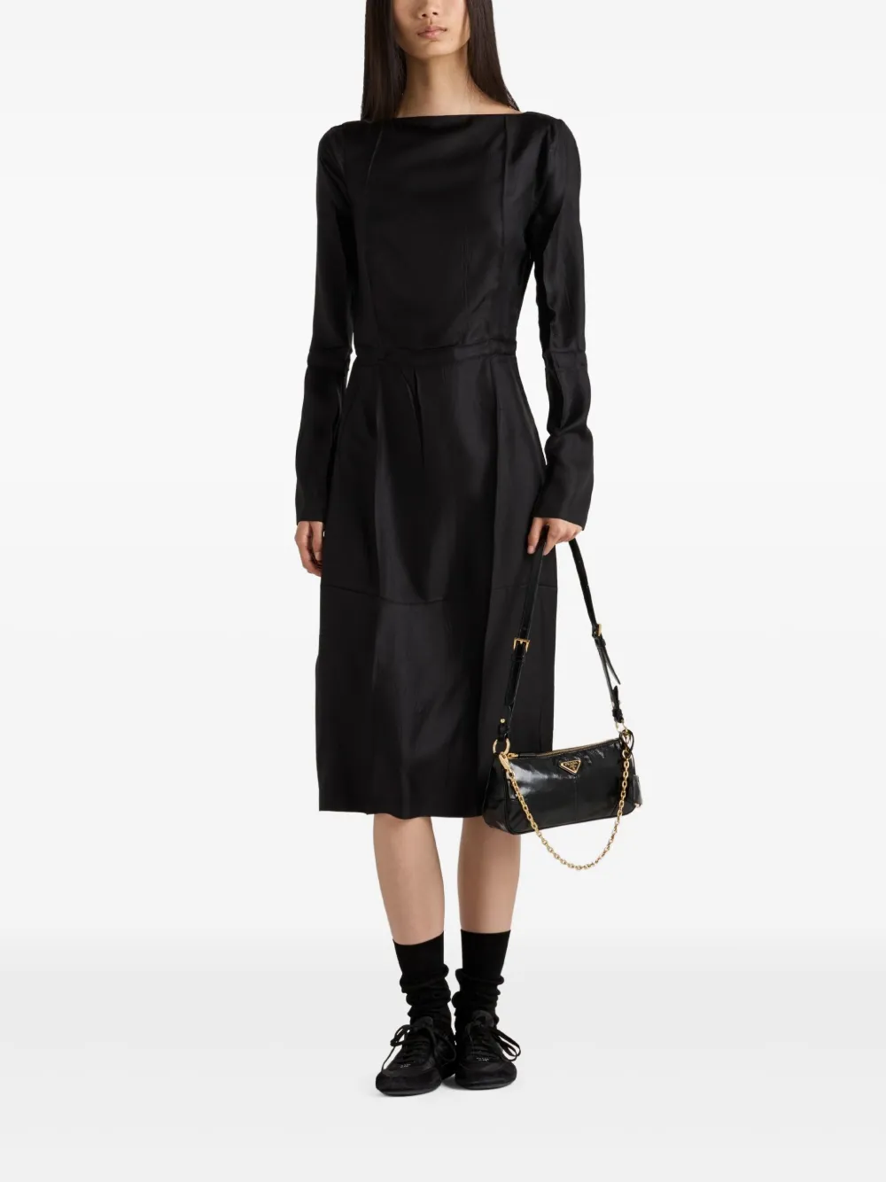 Prada medium Re-Edition 2002 shoulder bag - Zwart