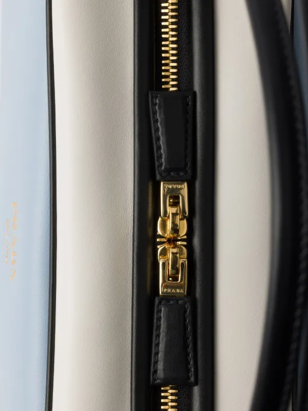 Prada Swing Leather Shoulder Bag | Blue | FARFETCH