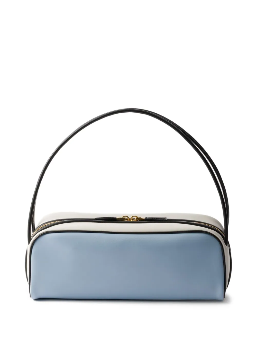 Prada Swing leather shoulder bag - Blauw
