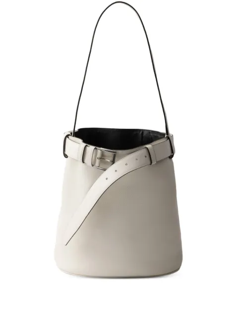 Prada buckled bucket bag