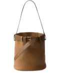 Prada buckled bucket bag - Brown