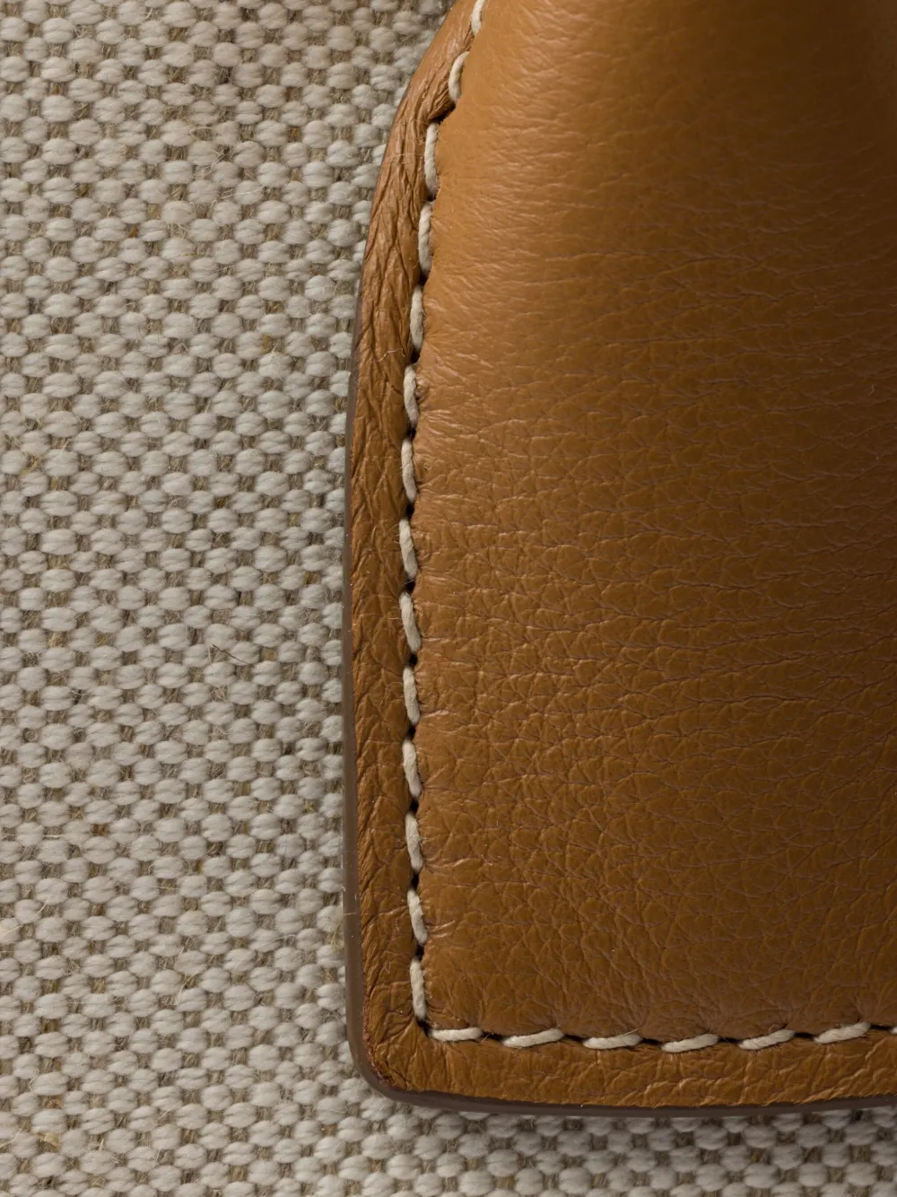 Prada Medium shopper van linnenblend Beige