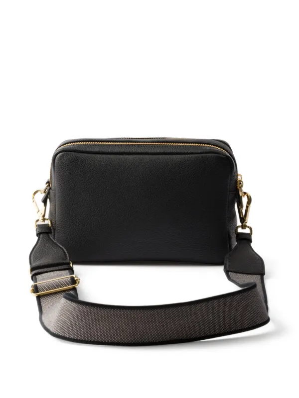 ♡*✨様 PRADA 黒 レザー ショルダーバッグ Prada レザー ショルダーバッグ | ブラック | FARFETCH JP