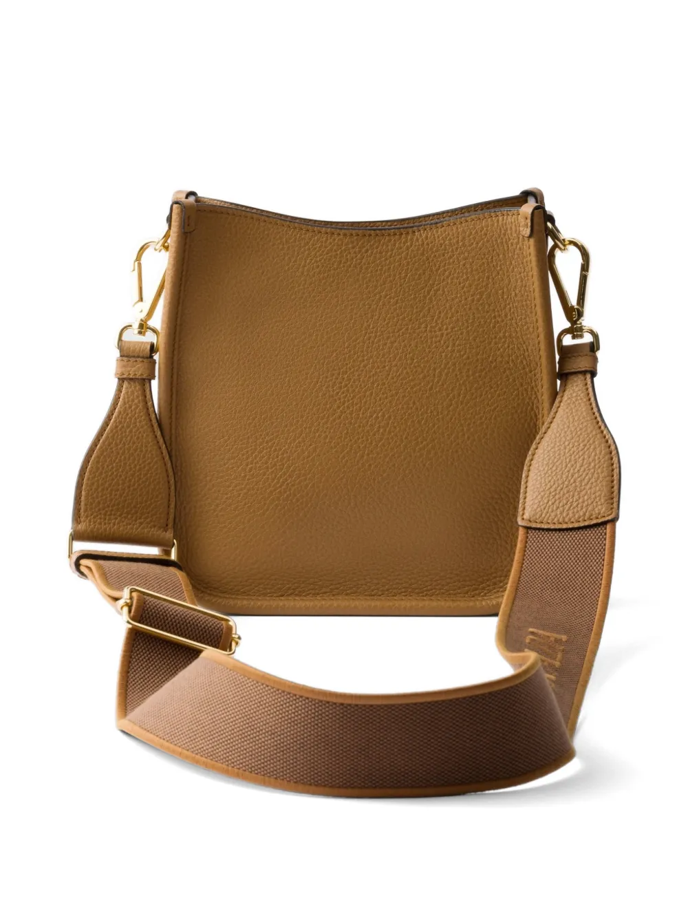 Prada レザー ショルダーバッグ | ブラウン | FARFETCH JP