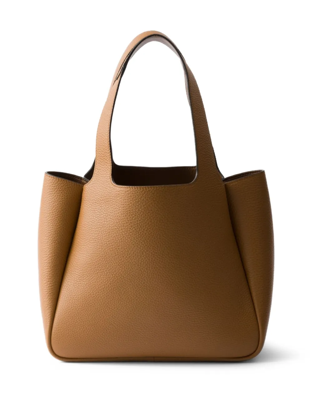 Shop Prada Small Leather Tote Bag