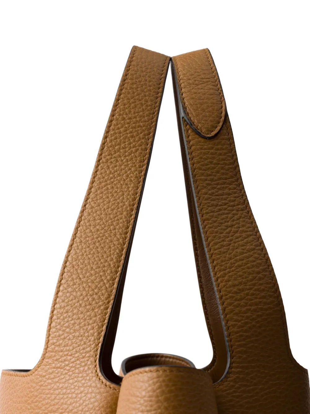 Shop Prada Small Leather Tote Bag
