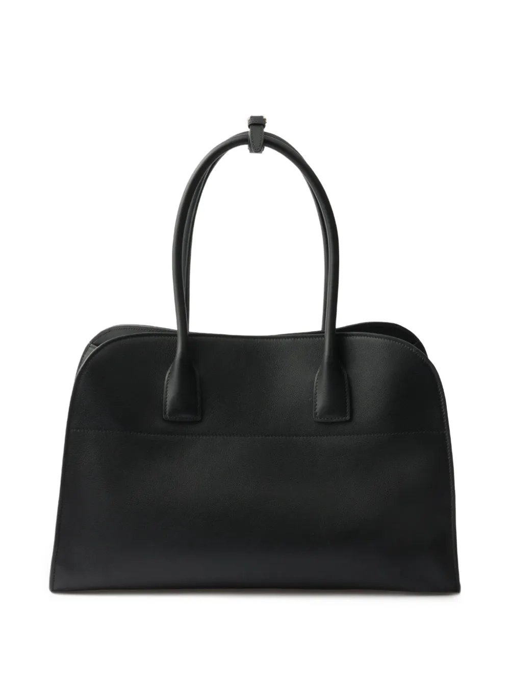 Prada large leather tote bag - Zwart