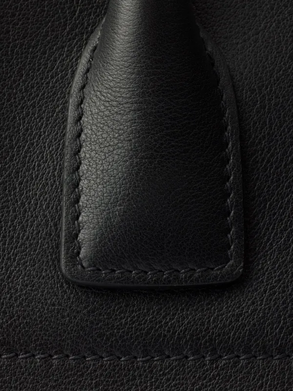 Prada レザー ハンドバッグ | ブラック | FARFETCH JP