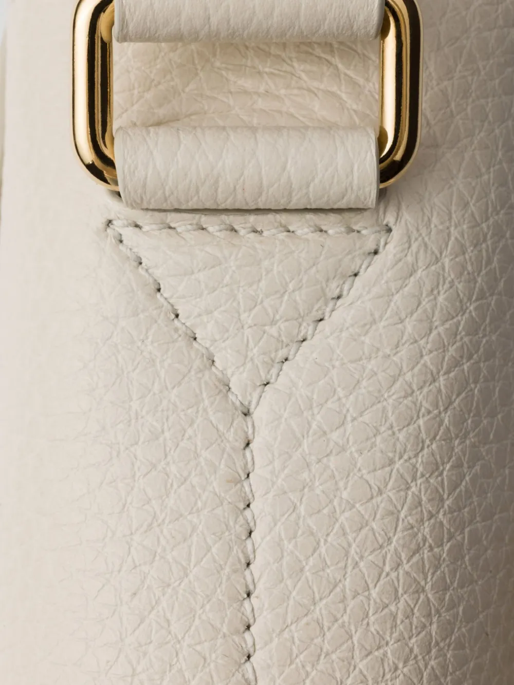 Prada Leren schoudertas Wit