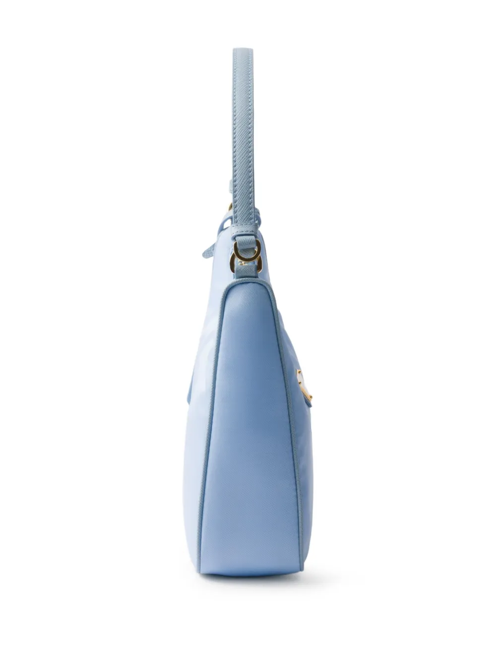 Prada Re-Edition 2005 kleine shopper Blauw