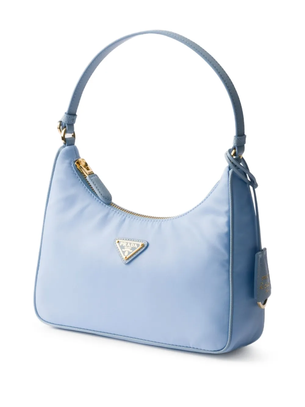 Prada Re-Edition 2005 kleine shopper Blauw