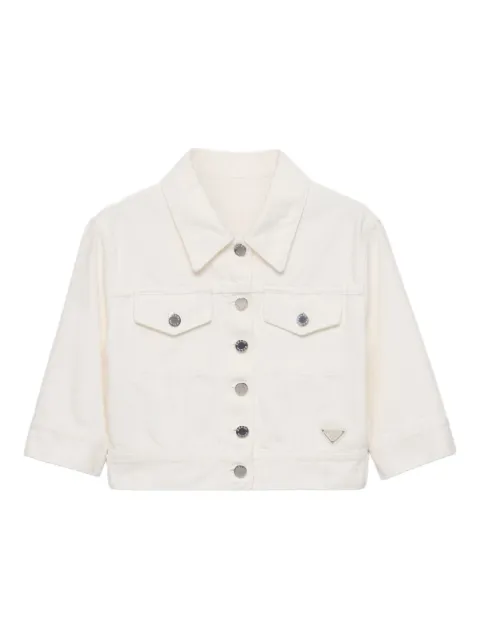 Prada cropped denim jacket