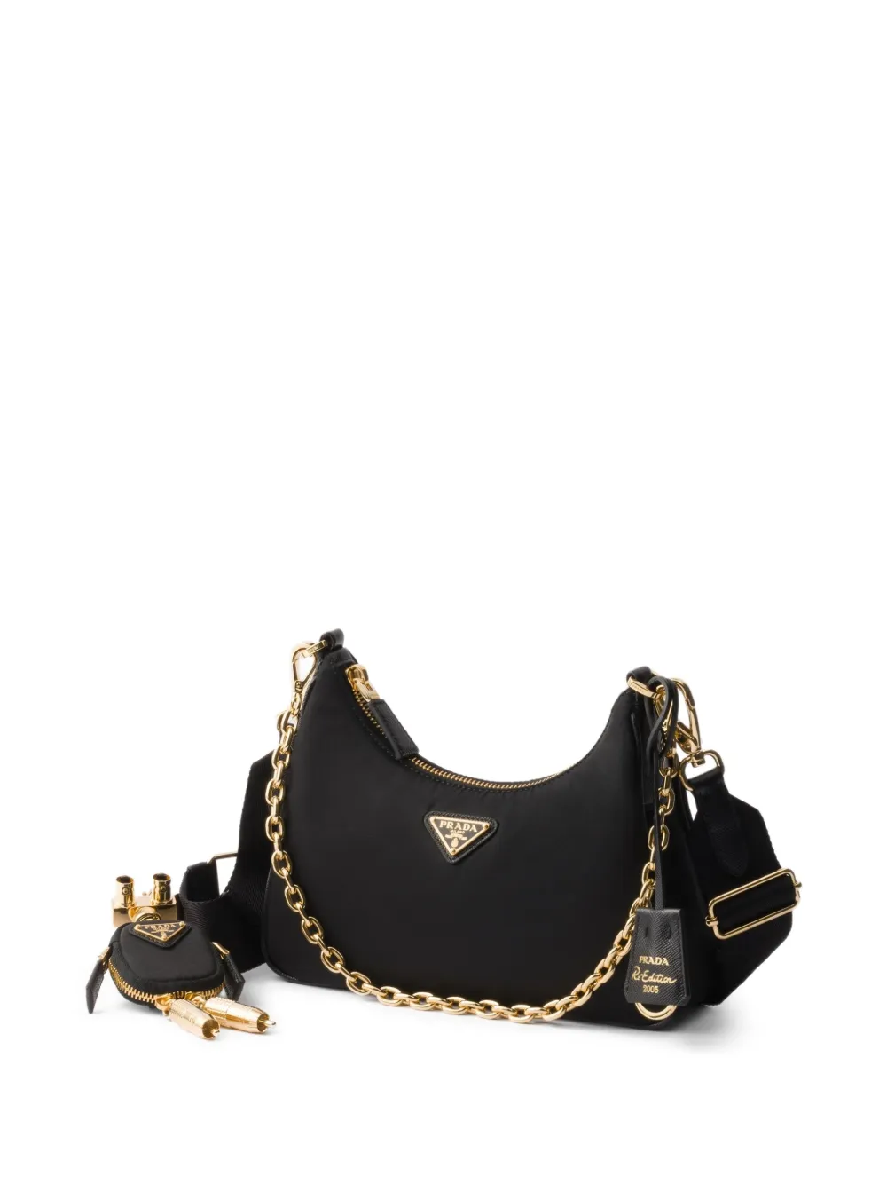 Prada Re-edition 2005 Saffiano Leather Shoulder Bag