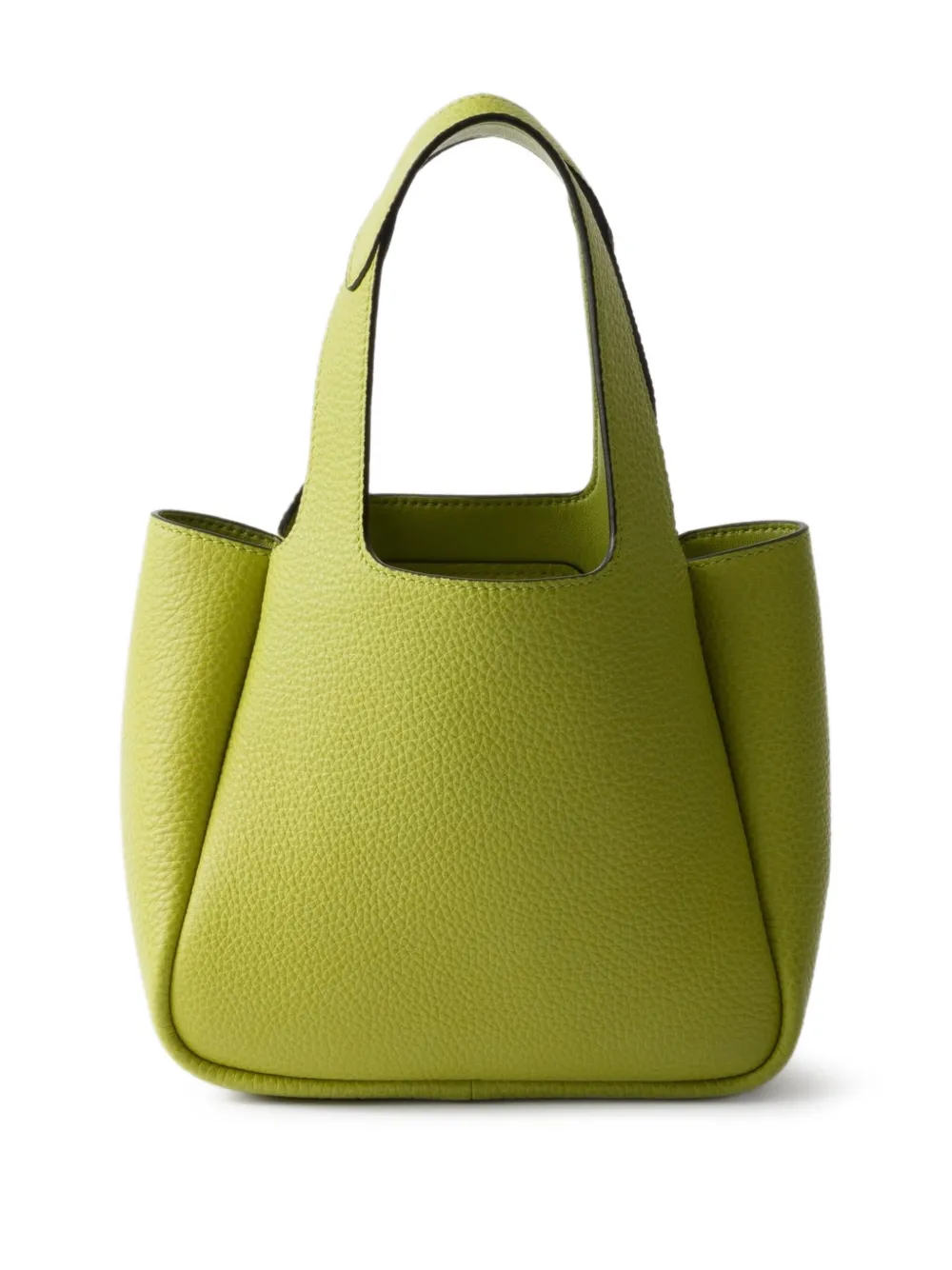 Prada mini leather tote bag - Groen