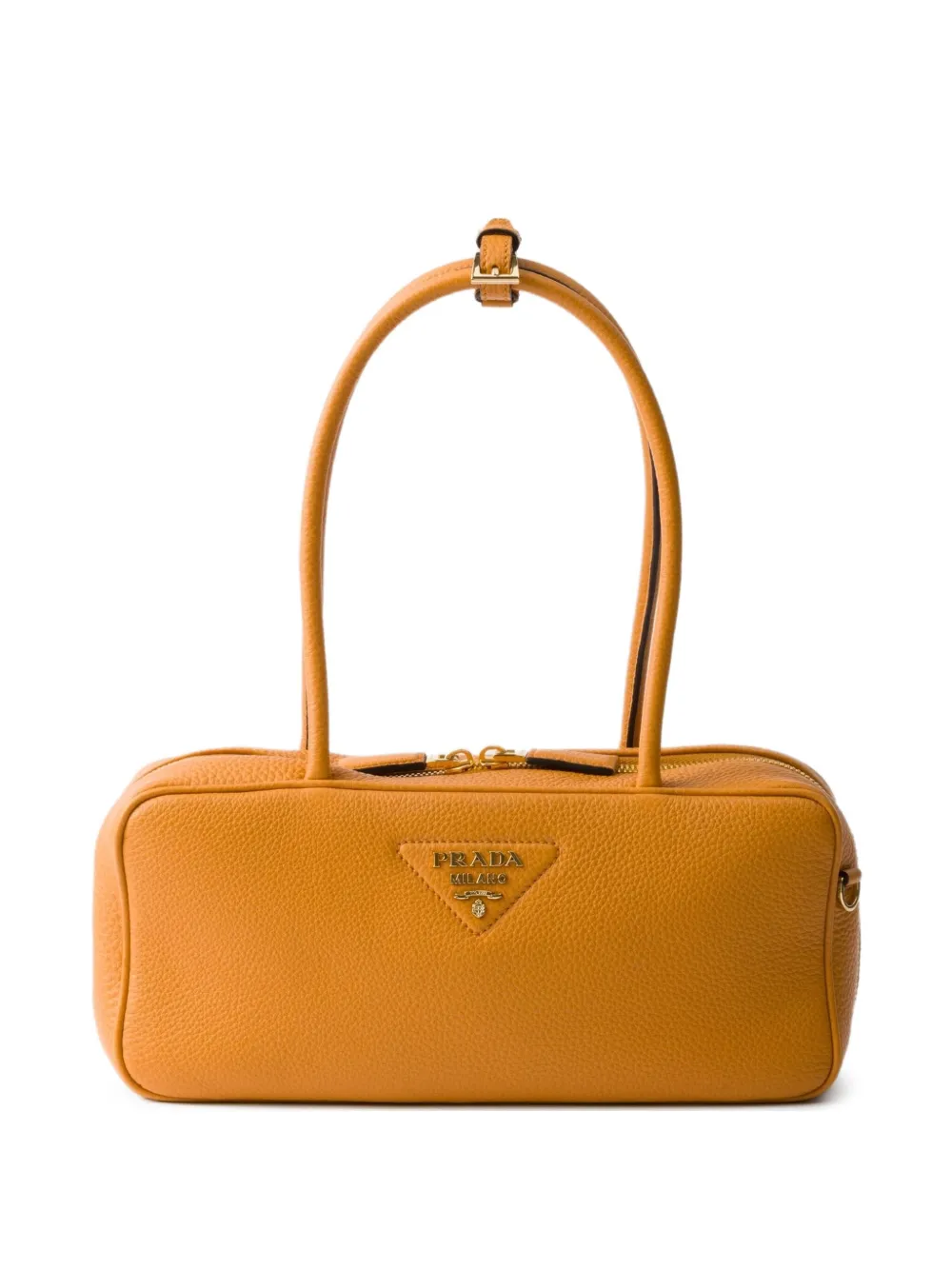 Prada medium leather shoulder bag | Orange | Image 1
