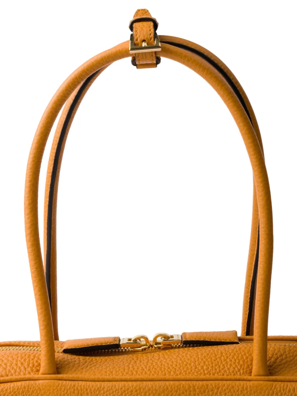 Prada Leren schoudertas Oranje