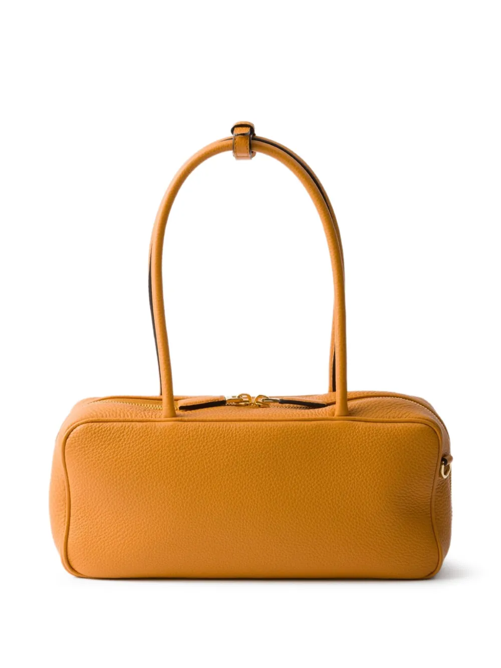 Prada medium leather shoulder bag - Oranje