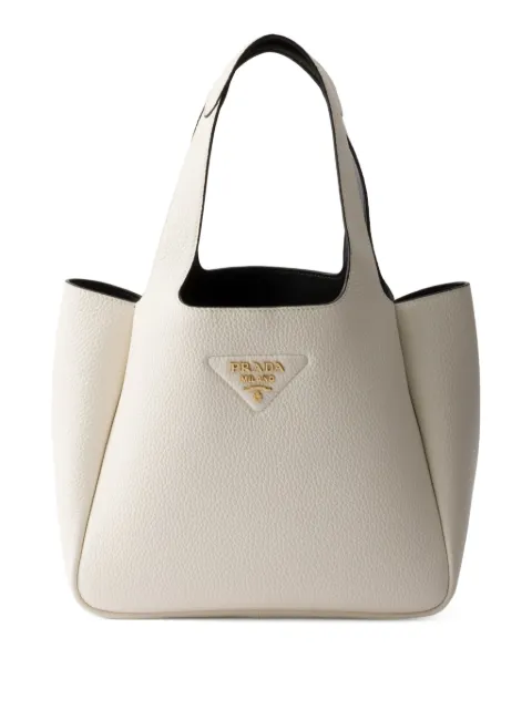 Prada small leather tote bag