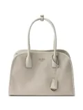 Prada medium linen-blend tote bag - Neutrals