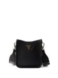 Prada mini leather shoulder bag - Black
