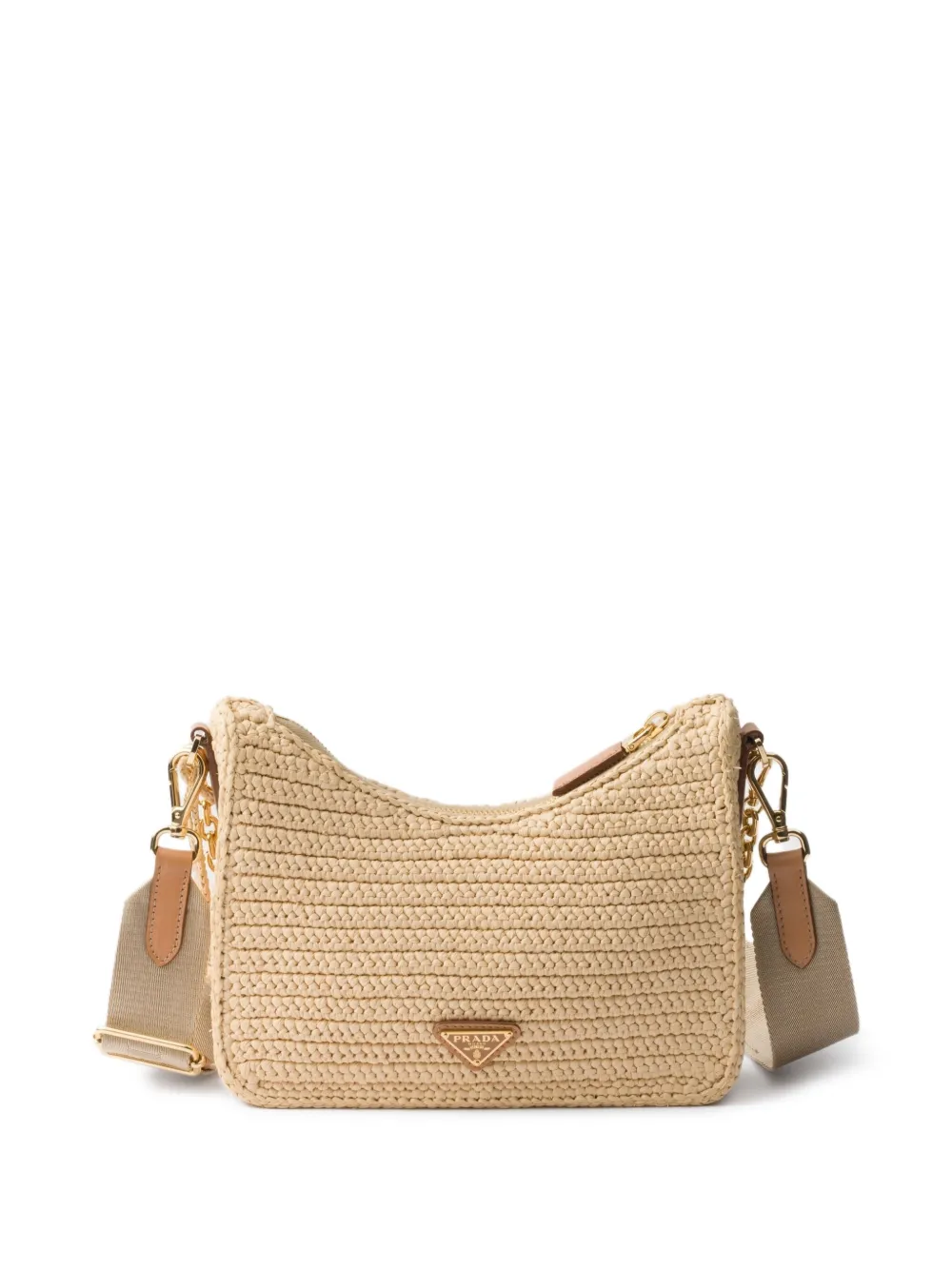 Prada Re-Edition 2005 crochet bag - Beige