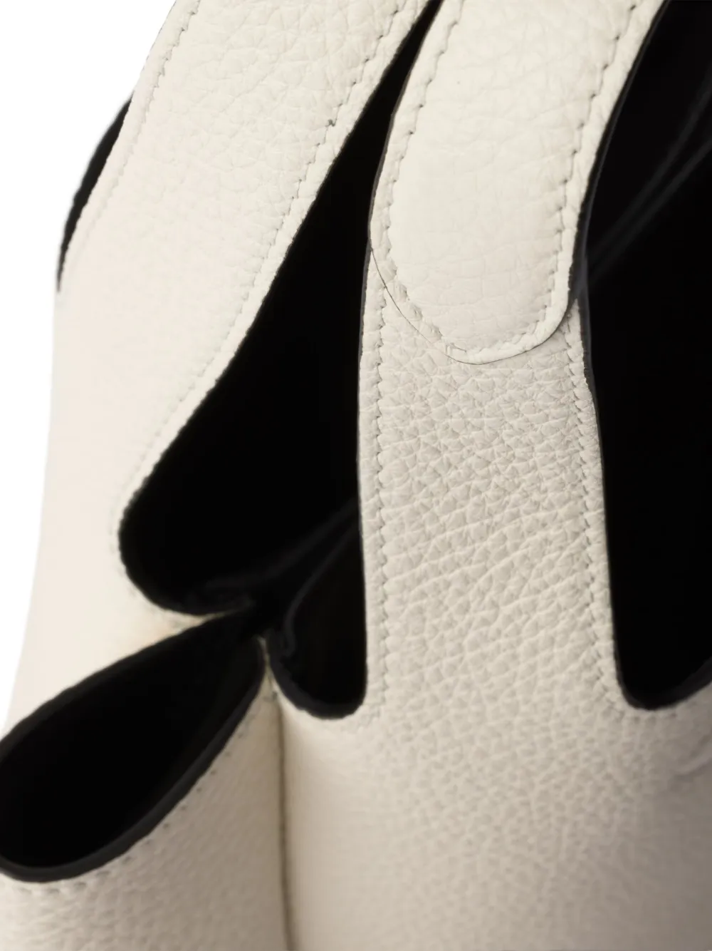 Prada レザーハンドバッグ | ホワイト | FARFETCH JP