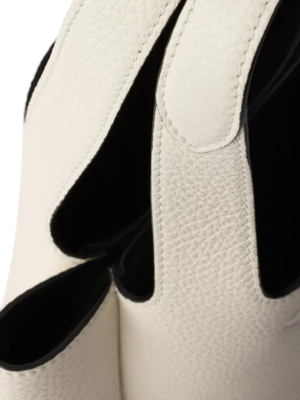 Prada レザーハンドバッグ | ホワイト | FARFETCH JP