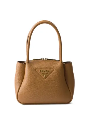 LOEWE Mini Puzzle Edge Tote Bag | Brown | FARFETCH IN
