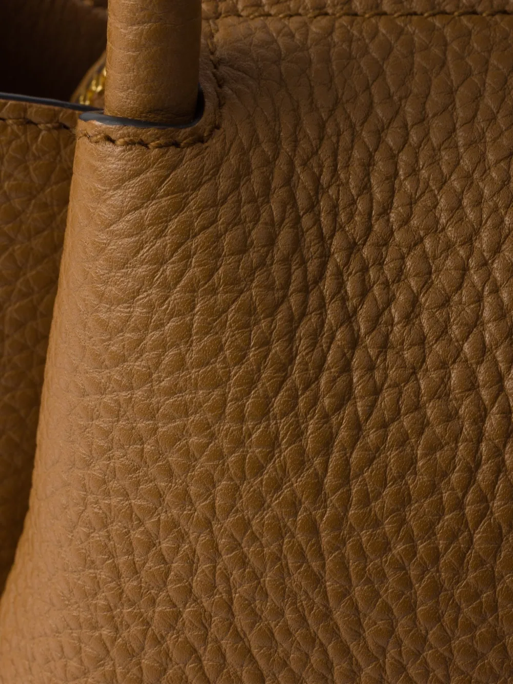 Prada Leren mini tas F03V8 CARAMEL