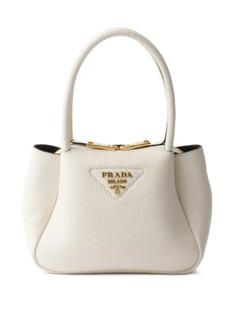 Prada mini leather tote bag
