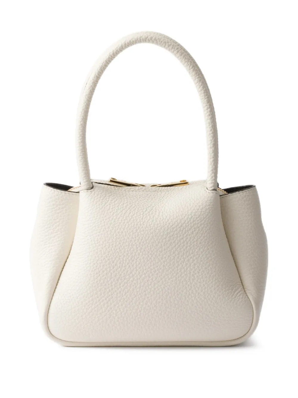 Prada mini leather tote bag - Wit