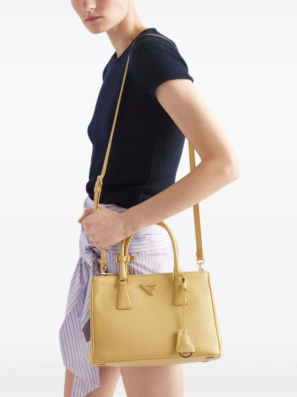 Prada Galleria medium shopper - Geel