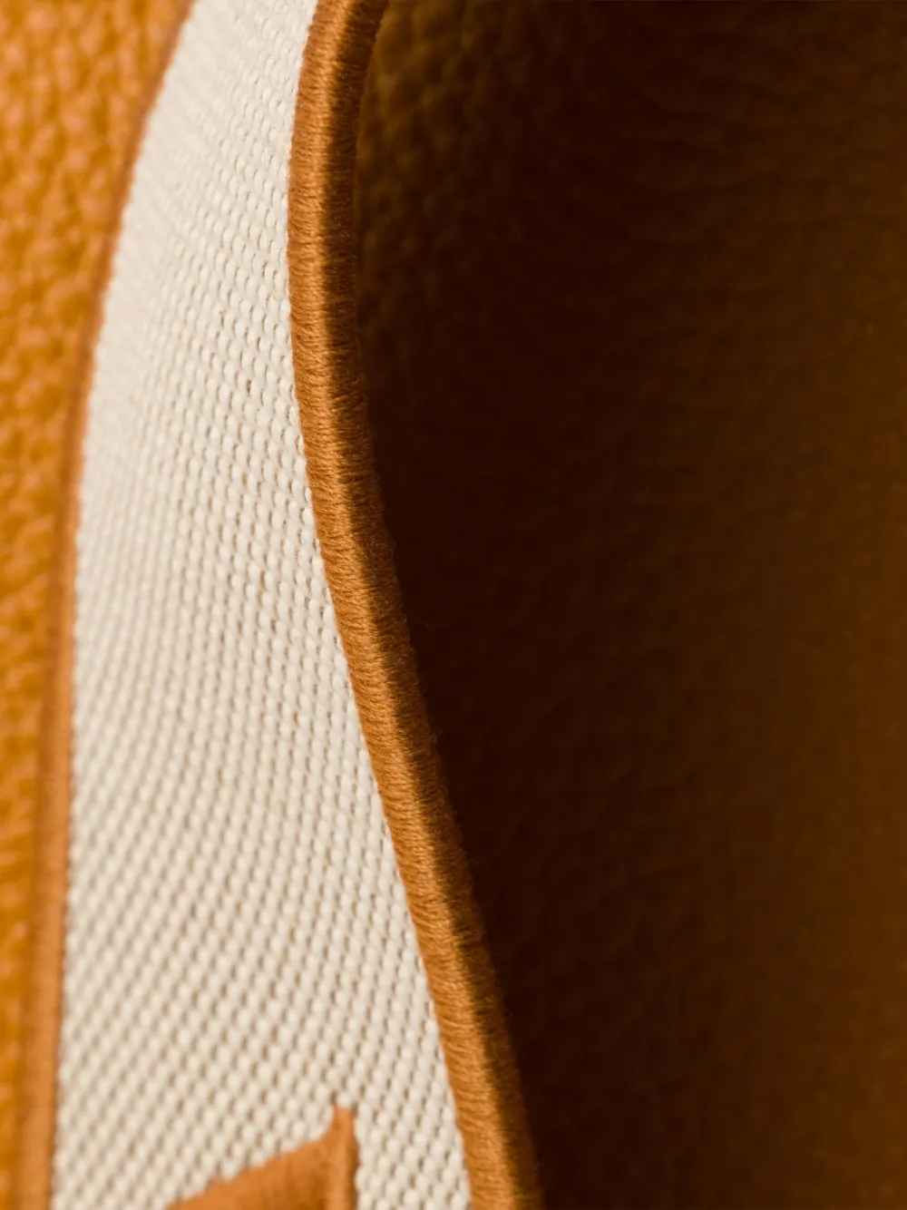 Prada Leren schoudertas Oranje
