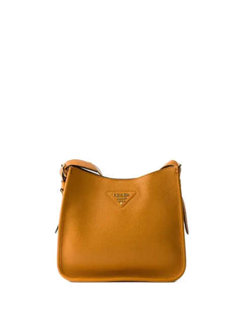 Prada medium leather shoulder bag