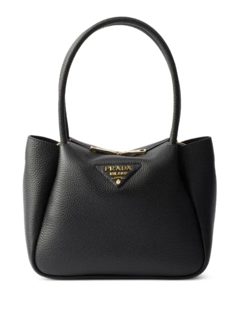 Prada small leather tote bag