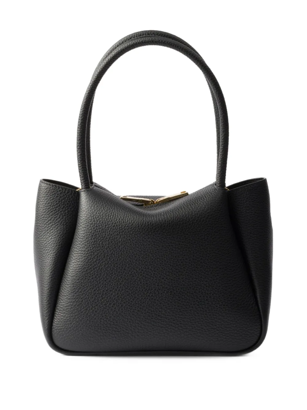 Prada small leather tote bag - Zwart