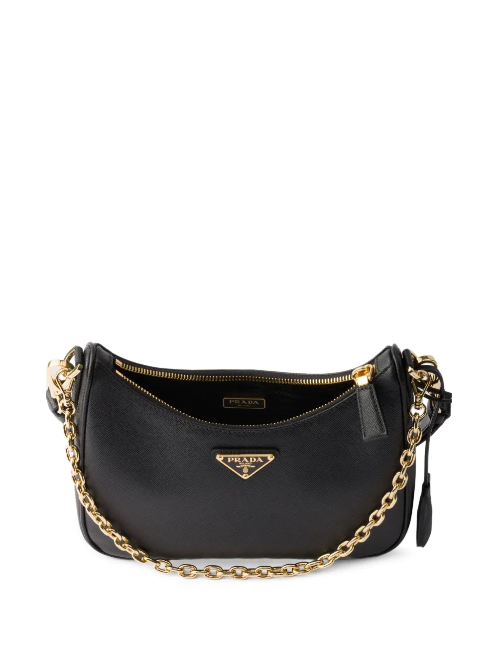 Prada Re-Edition schoudertas Zwart