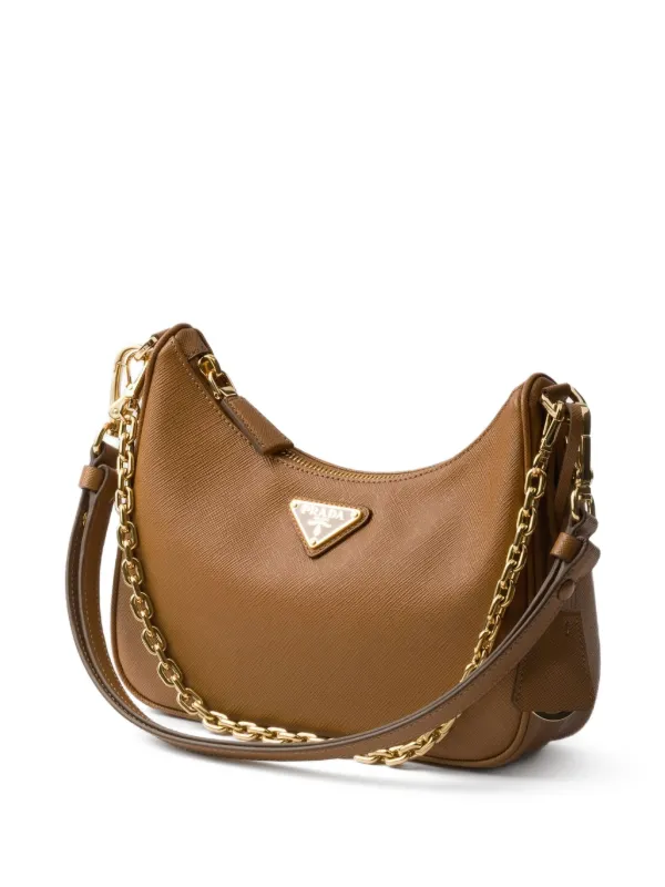Prada リエディション 2005 サフィアーノレザーバッグ | ブラウン