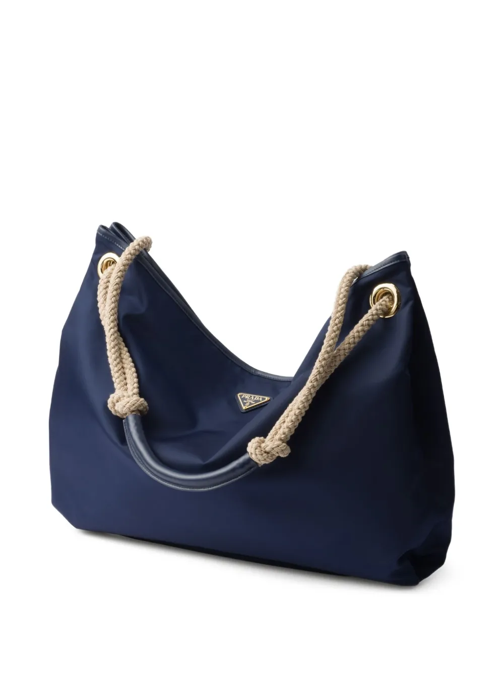 Prada Grote Mariner schoudertas Blauw