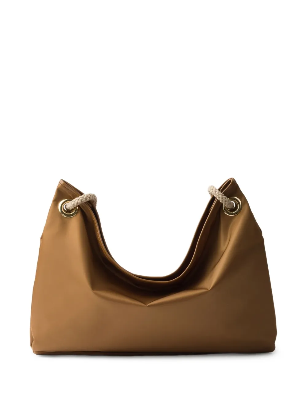 Prada large Mariner shoulder bag - Bruin