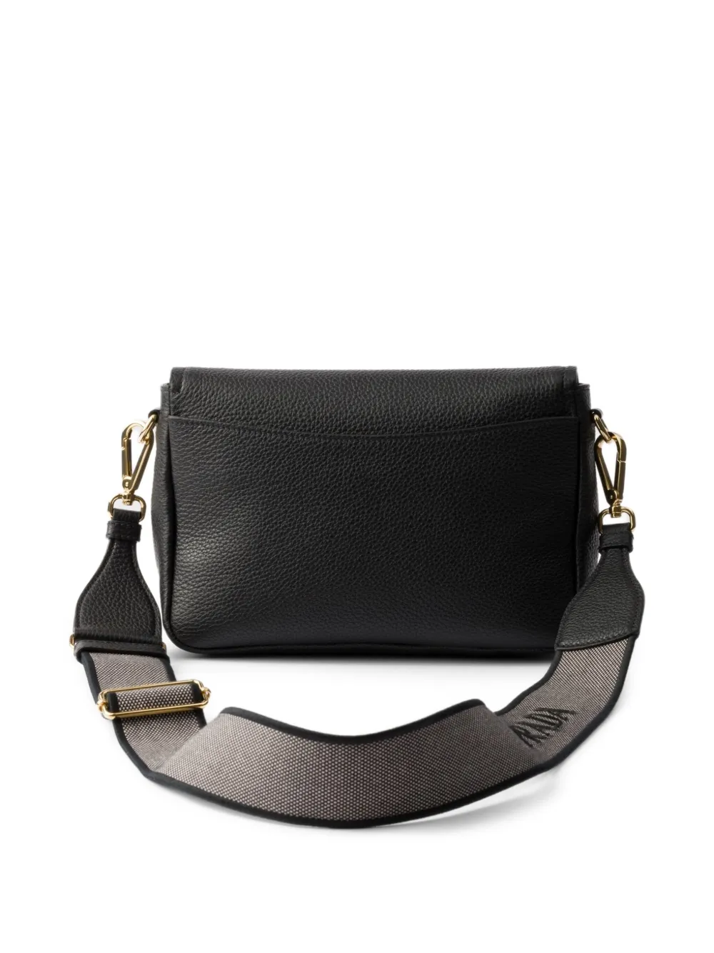 Prada leather shoulder bag - Zwart