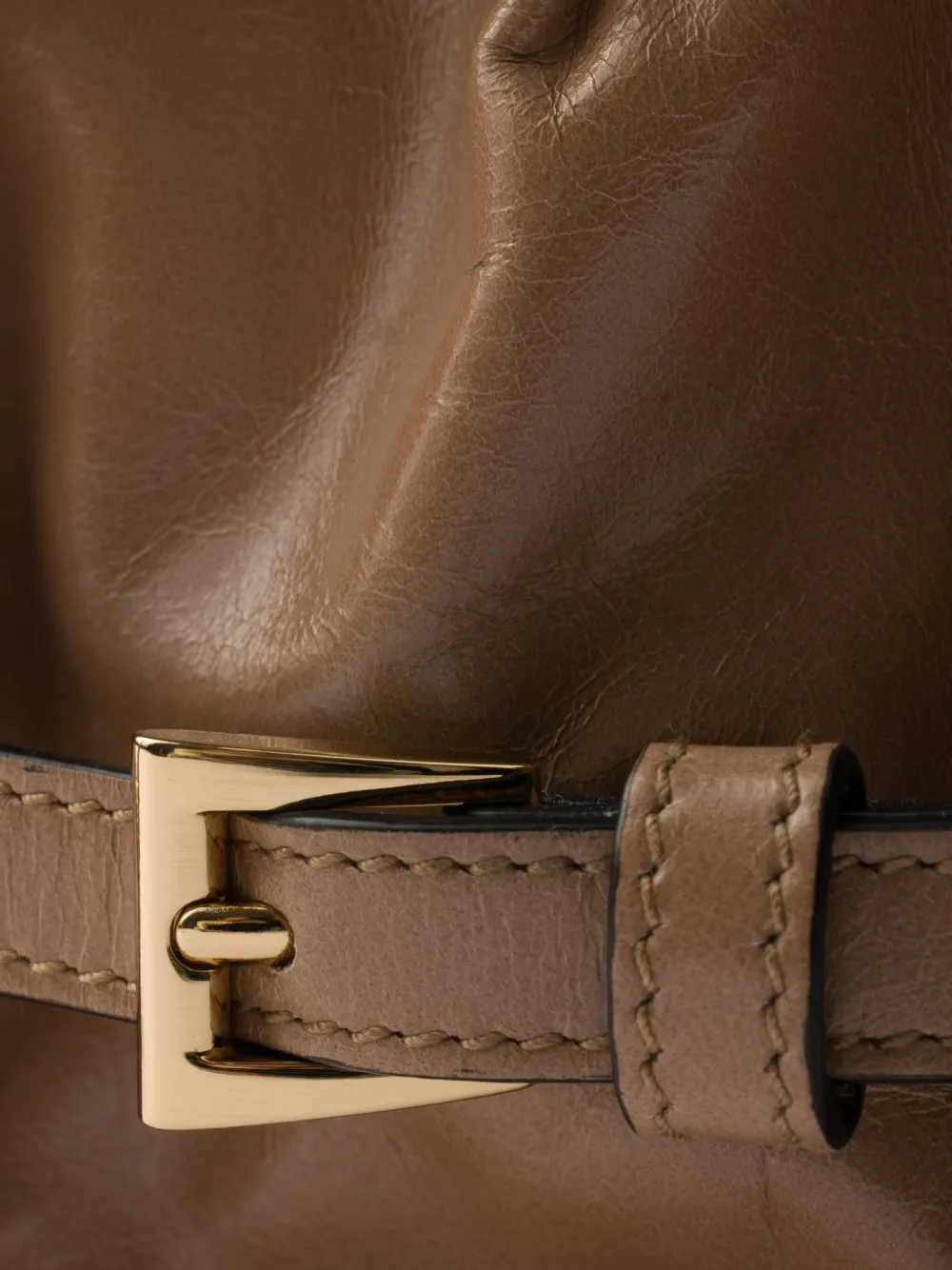 Shop Prada Medium Leather Shoulder Bag