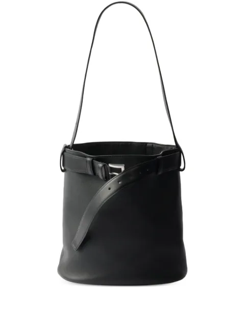 Prada belted bucket bag