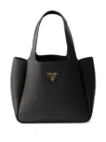 Prada small leather tote bag - Black