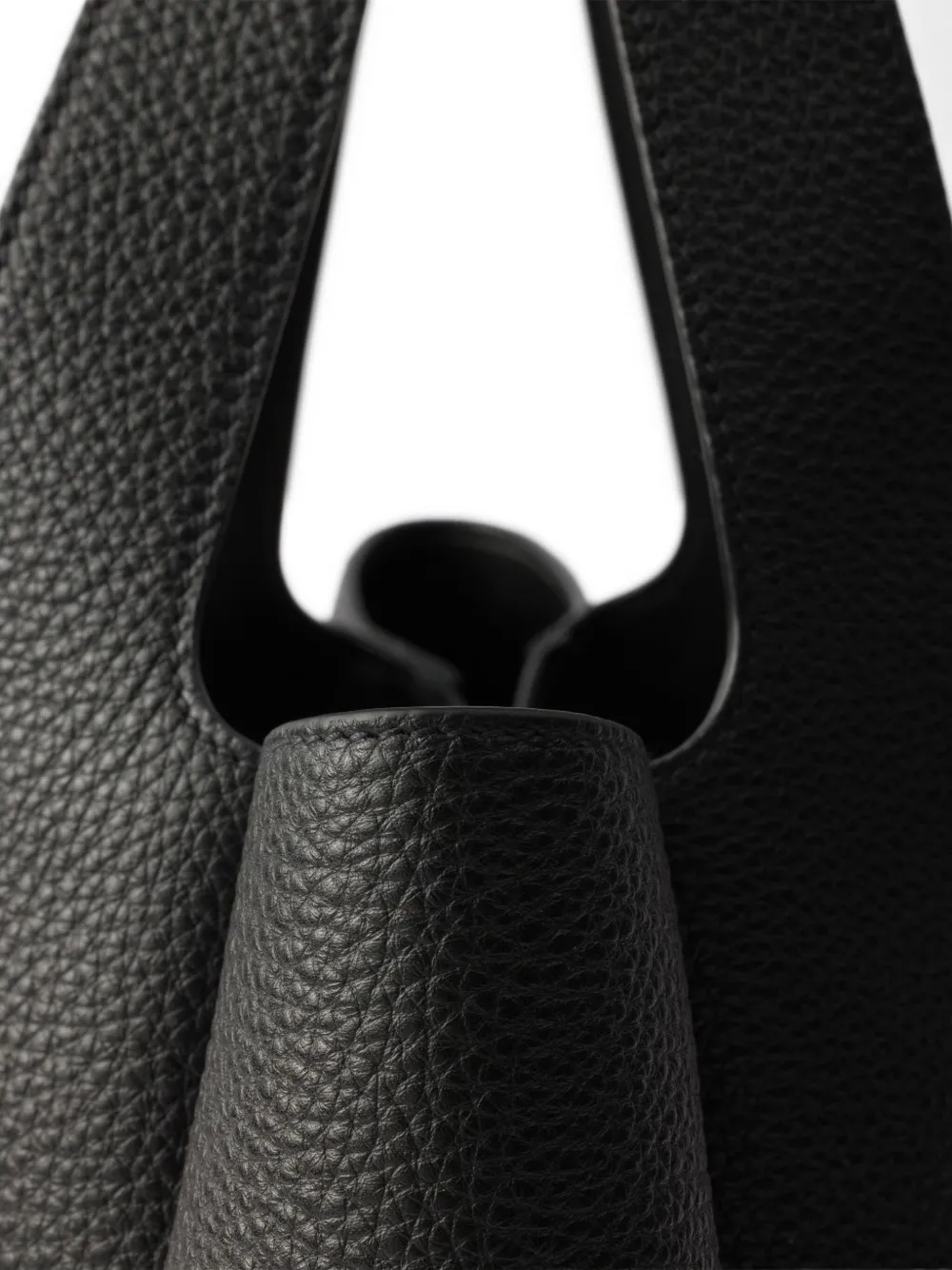 Shop Prada Small Leather Tote Bag