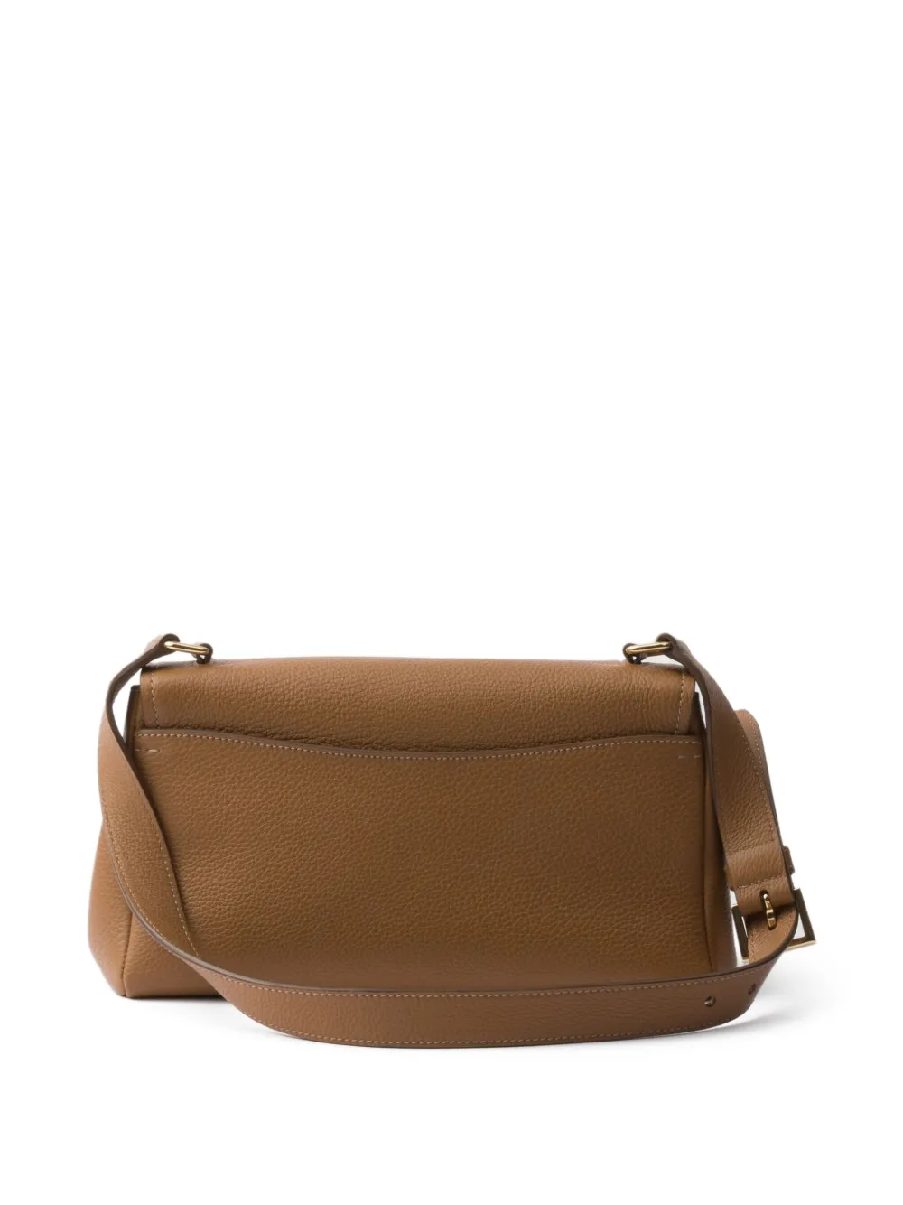 Prada small leather shoulder bag - Bruin
