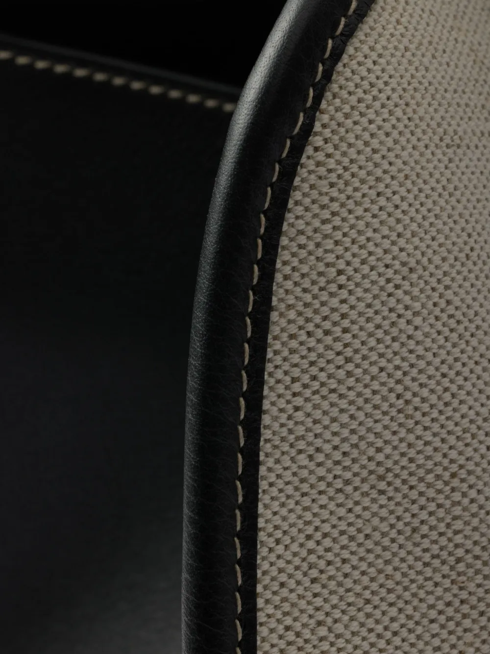 Shop Prada Medium Linen-blend Tote Bag