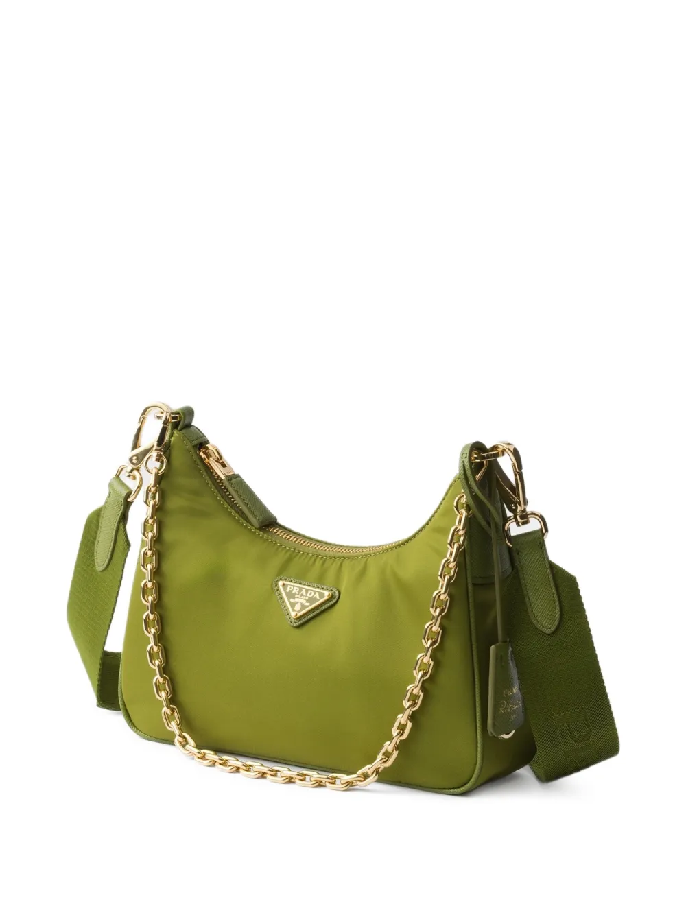 Prada Re-Edition 2005 schoudertas Groen
