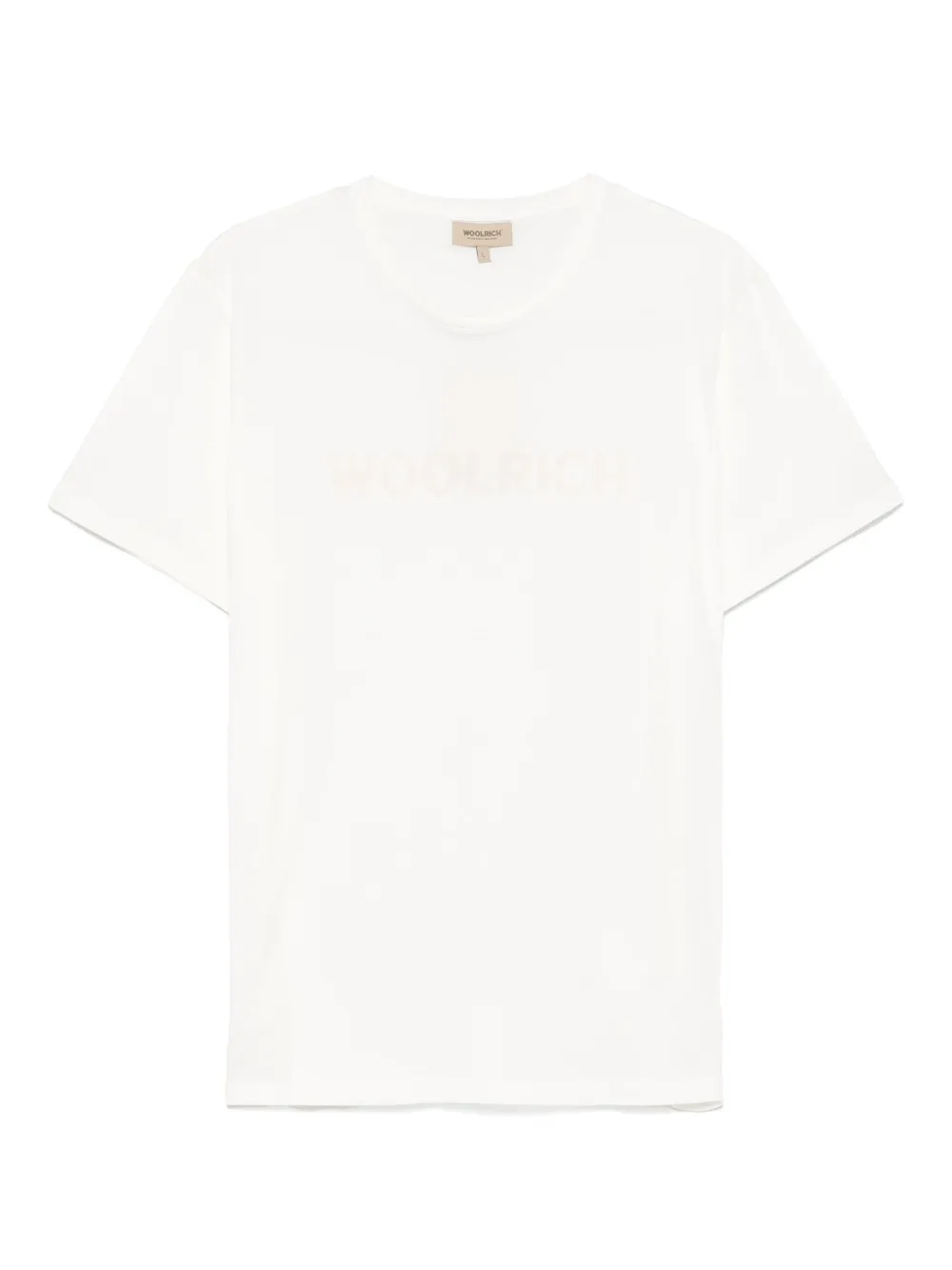 Woolrich playera con logo estampado | blanco | Image 1