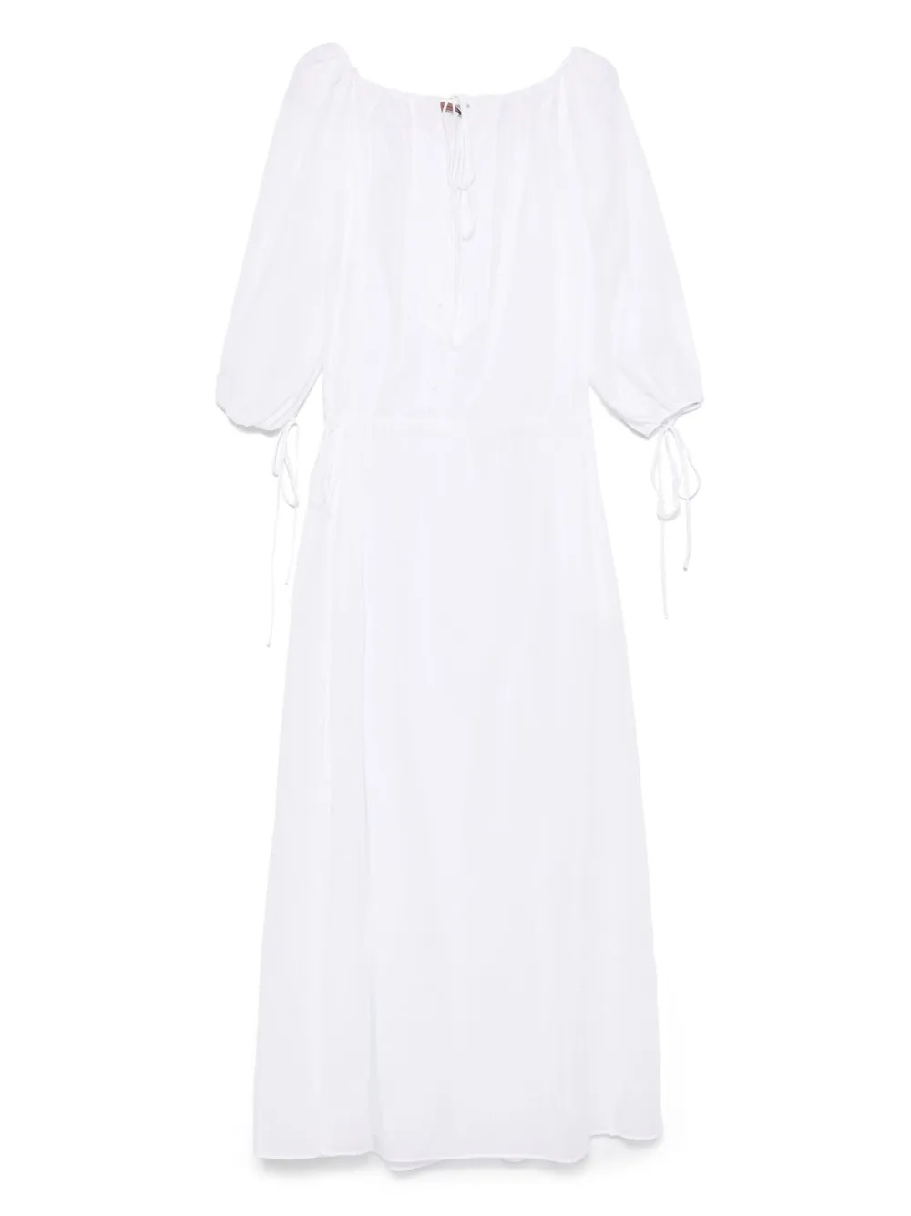 THE ANDAMANE Wilma maxi-jurk Wit